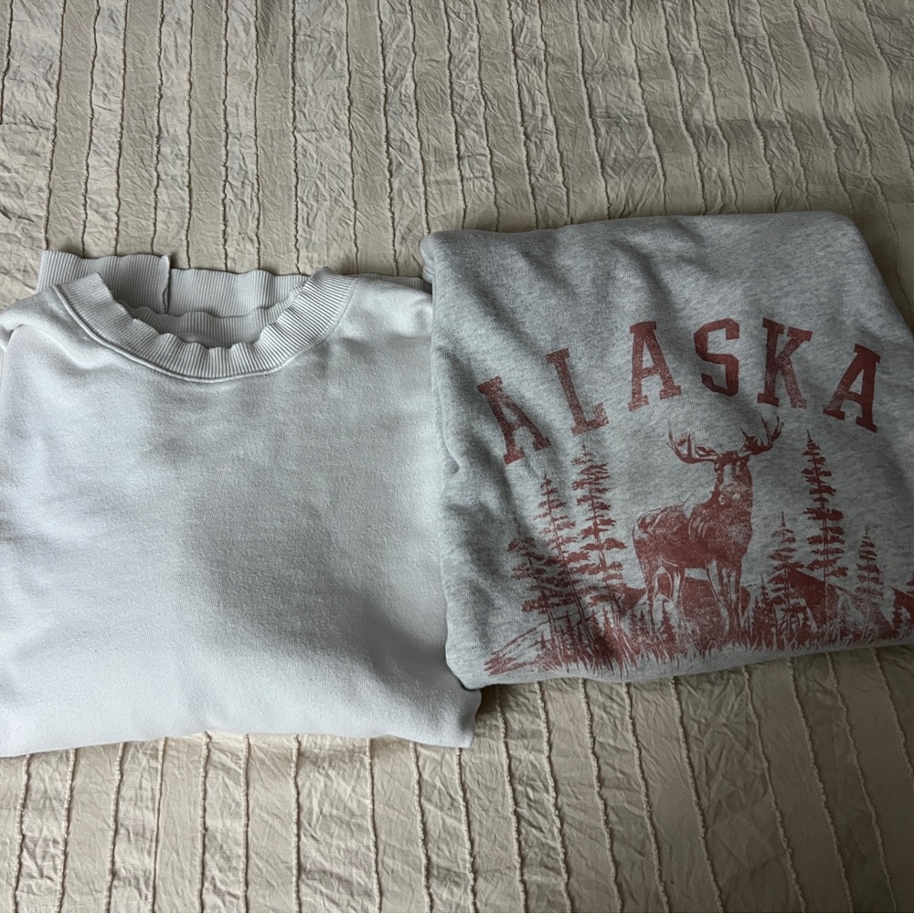 Oversized S/M Aerie Crew Necks